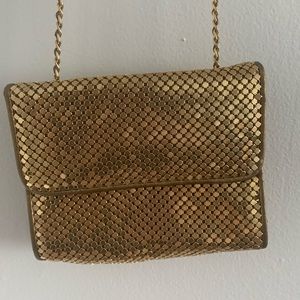 Gold 1980/90s chain purse